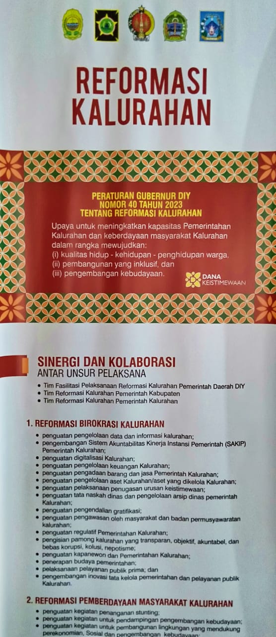 Reformasi Birokrasi Kalurahan